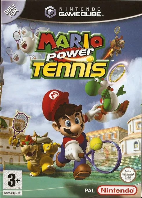 Mario Power Tennis (Europe) (En,Fr,De,Es,It)